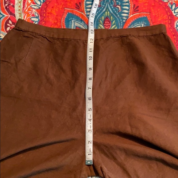 Brown linen blend pants ☀️🌻 - Picture 7 of 8